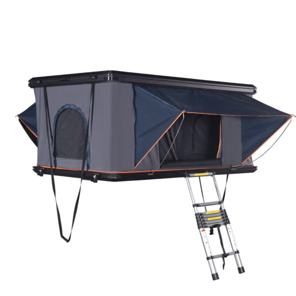 Hard shell rooftop tent for SUV