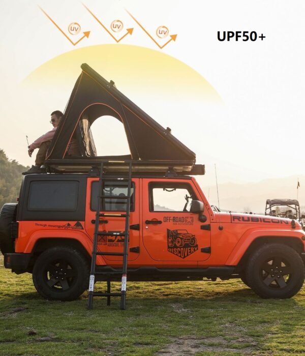 Aluminum Hard Shell Triangle Roof Top Tent