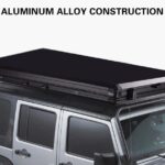 Hard shell rooftop tent for SUV
