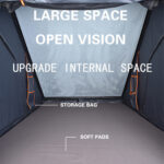 Aluminum Hard Shell Triangle Roof Top Tent
