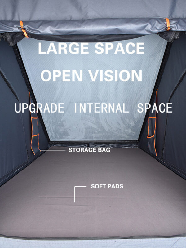 Aluminum Hard Shell Triangle Roof Top Tent
