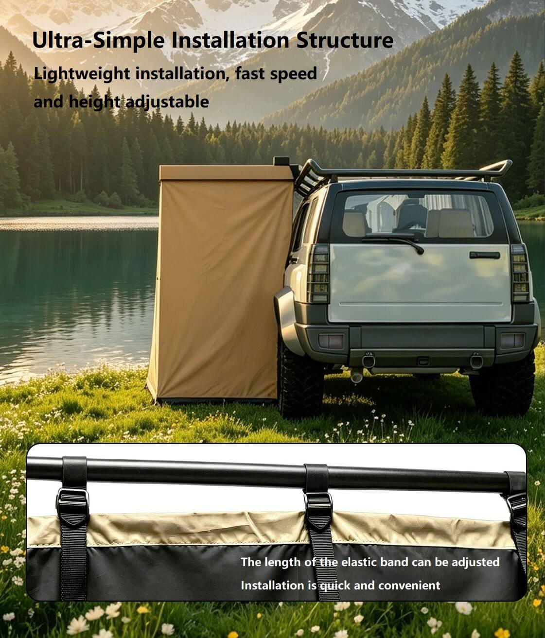Portable Overland Shower Tent