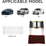Hard shell rooftop tent for SUV