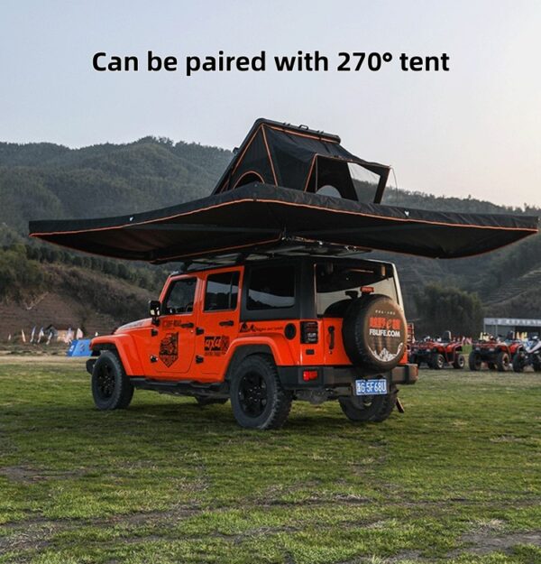 Aluminum Hard Shell Triangle Roof Top Tent