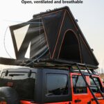 Aluminum Hard Shell Triangle Roof Top Tent