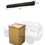 Portable car side privacy tent