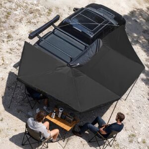 quick deployment 270 degree vehicle awning