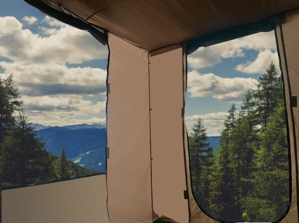Waterproof car side awning