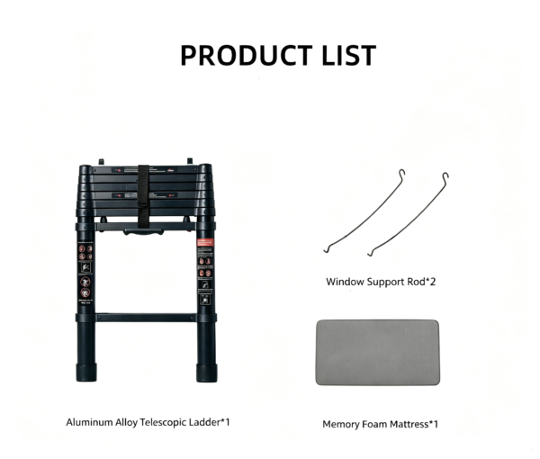 Ultra-thin hard shell roof top tent