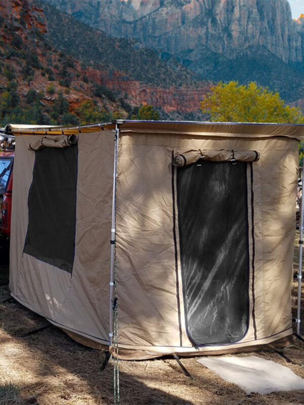 Waterproof car side awning