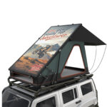 Ultra-thin roof top tent