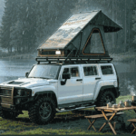 Ultra-thin roof top tent