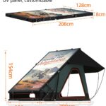 Ultra-thin roof top tent