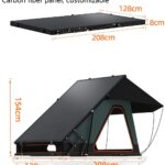 Ultra-thin roof top tent