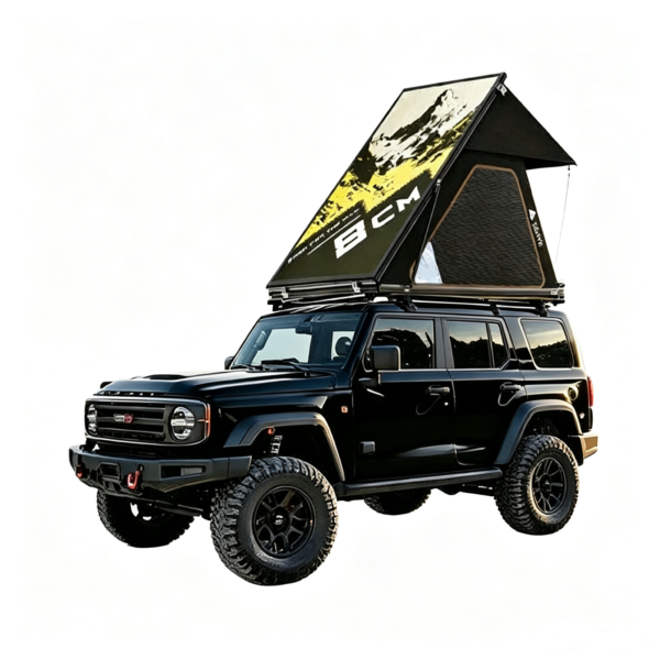 Hard shell roof top tent
