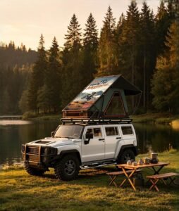 waterproof oxford rooftop tent 3000mm