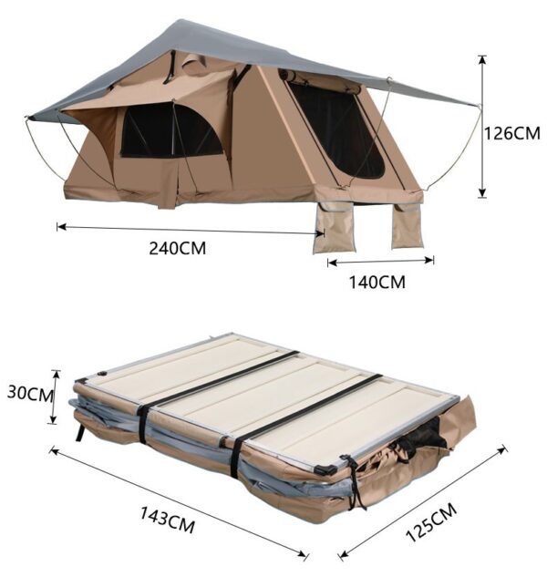 Waterproof Car Tent for Overlanding