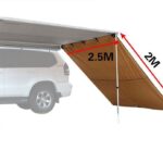 Car Side Awning with Side Wall