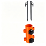 Tent pole fixed holder