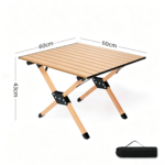 heavy duty carbon steel camping table