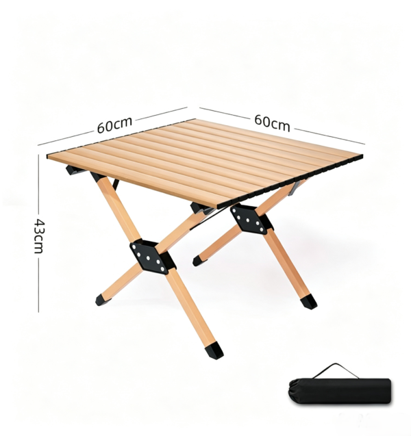 heavy duty carbon steel camping table