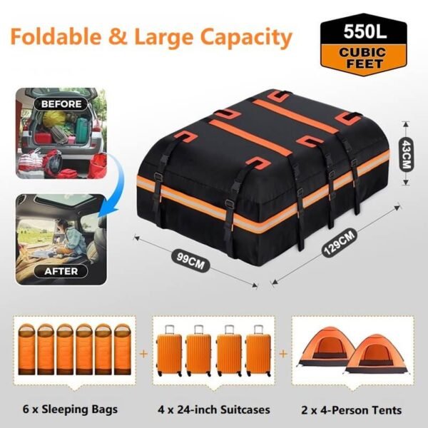 Heavy-Duty Car Roof Bag Wholesale