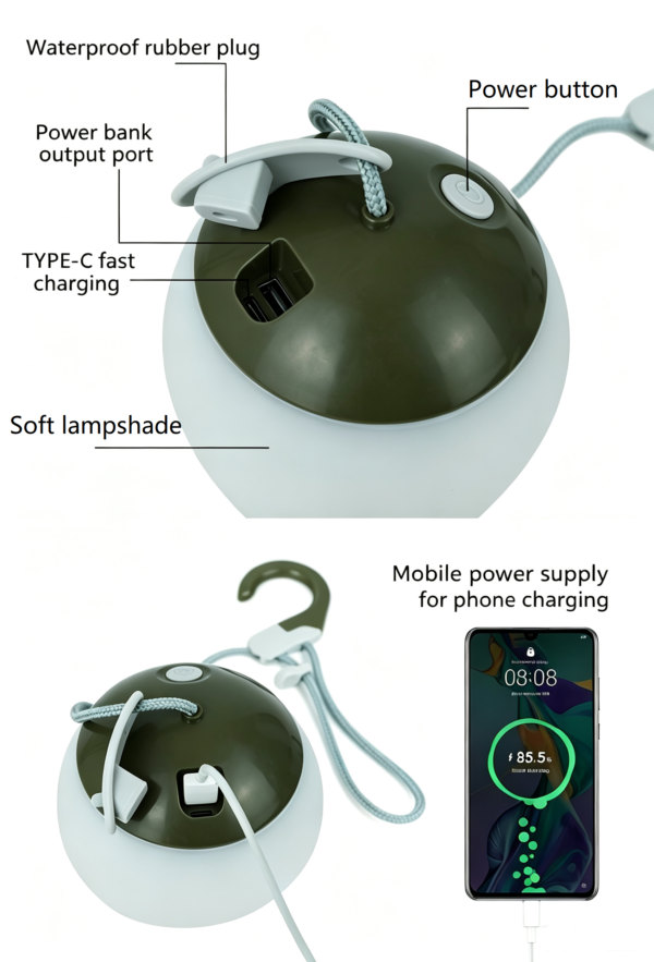 Portable Hanging Tent Light