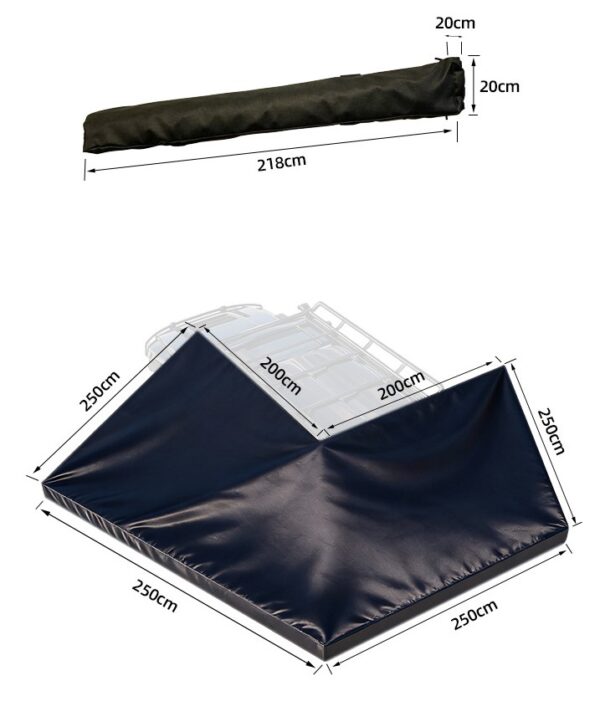 270 degree awning