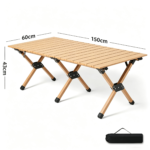 heavy duty carbon steel camping table