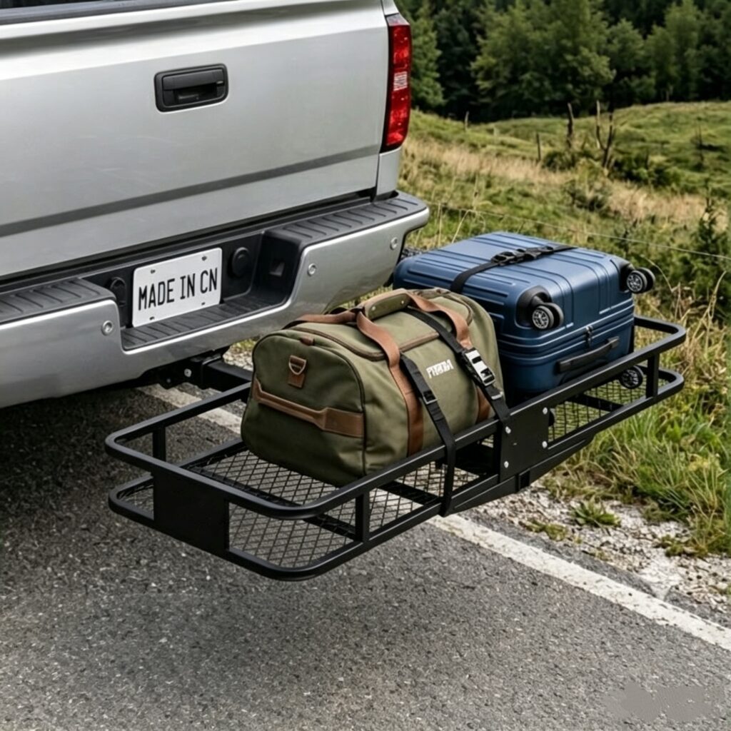 Hitch cargo carrier