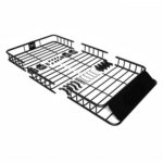 Roof rack cargo basket