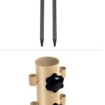 Windproof Tarp Pole Ground Anchor