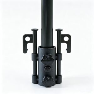Adjustable canopy pole holder