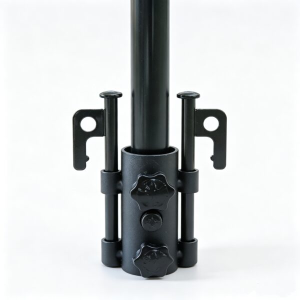 Adjustable canopy pole holder
