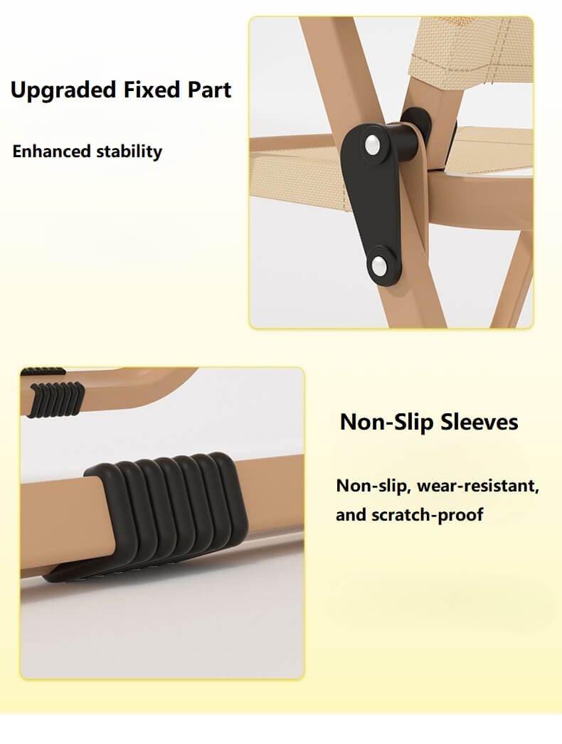 Portable beech wood armrest camp chair supplier