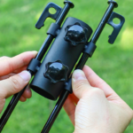 Tent pole fixed holder