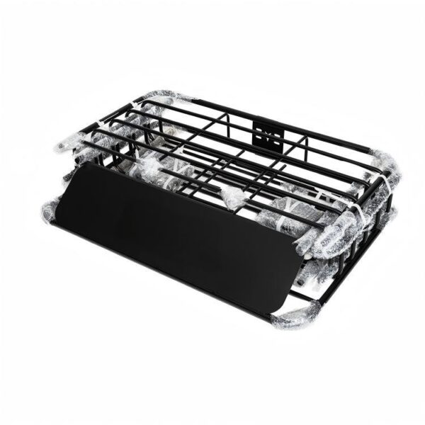 Roof rack cargo basket