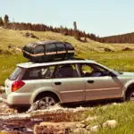 Rainproof car top carrier bag