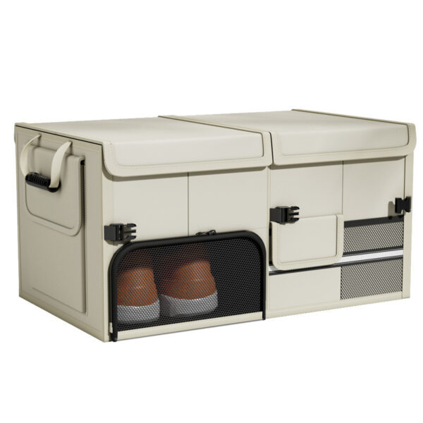 Collapsible trunk organizer
