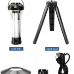 Portable LED camp lantern