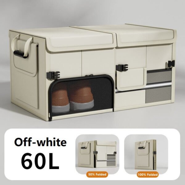 Multi-compartment SUV Trunk Storage