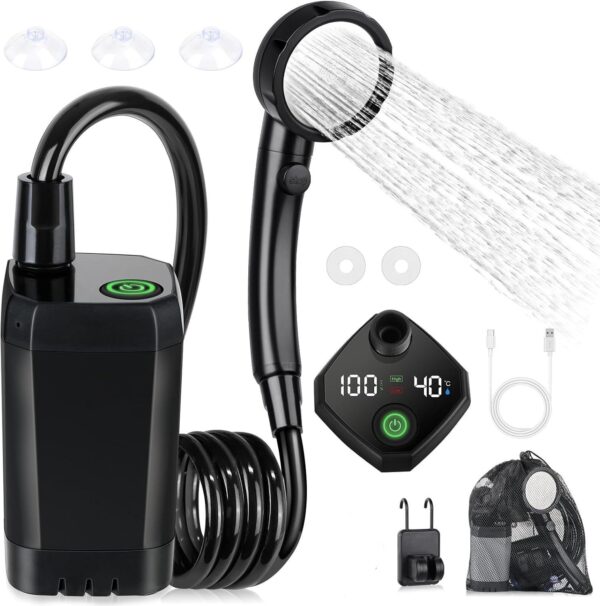 Rechargeable Portable Shower for Camping