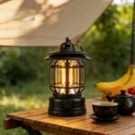 portable dimmable camping lamp for tents