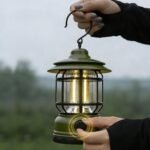 portable dimmable camping lamp for tents