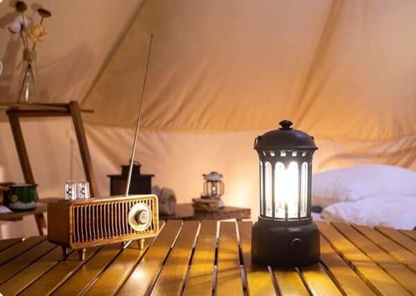 Wholesale retro LED camp lantern