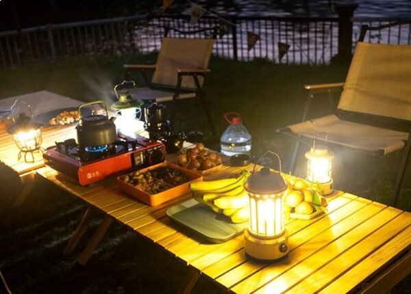 Wholesale retro LED camp lantern