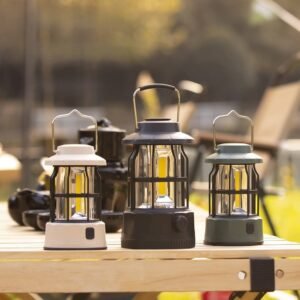 Vintage Rechargeable Camping Lantern Camp Light Wholesale