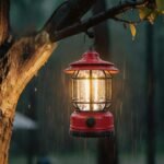 portable dimmable camping lamp for tents
