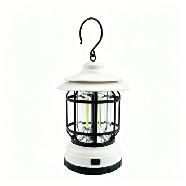 rechargeable vintage hurricane lantern with hook